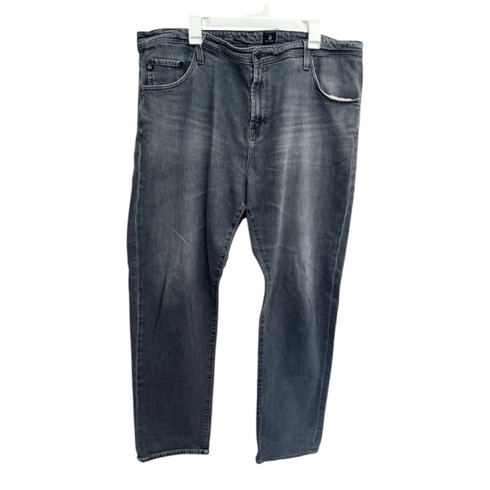 Ag Adriano Goldschmied Gray Wash Slim Denim Jeans Men’s Size 42